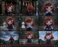 【ウマ娘】雨続きにしめっしめのネイチャぬいが雨乞いに立ち上がる