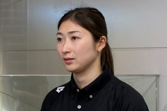 池江璃花子（25）「日本は試合中シーンとしていて怖い。海外はみんな楽しんでる」