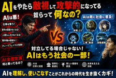 【疑問】AIをやたら敵視してる奴って何なんだ？もう映画・ゲーム・医療まで使われてるのに