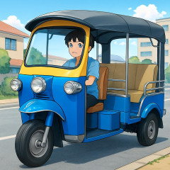 トゥクトゥクを自家用車として買う人が増加中