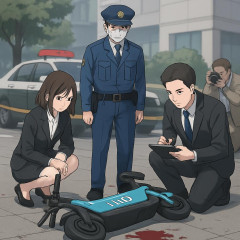 LUUPで死亡事故 警察には全面協力   |  事故の内容を読むと