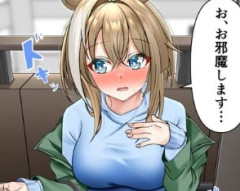 【ウマ娘】トレーナーの家に遊びに来たシュヴァち。「いい部屋ですね…」