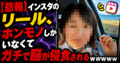 【悲報】インスタのリール、ホンモノしかいなくてガチで脳が侵食されるｗｗｗｗｗ