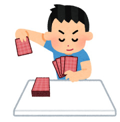 【悲報】カードゲーマーさん、靴も履かなくなる