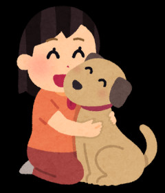 【画像】今日のわんこでとんでもない爆胸娘が登場！！