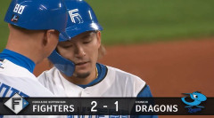 【日本ハム】水野達稀、勝ち越しのタイムリースリーベースヒット｜中日戦｜打った時の反応まとめ｜6/12