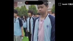 【中国】学校でラジオ体操を嫌々やってる子供らの表情が話題にｗ　海外の反応。