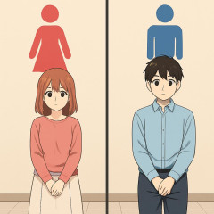 トイレ待ち時間「平等に」 女性用、男性用以上と指針