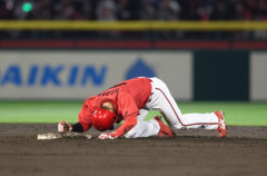 カープ4連敗で交流戦最下位転落。坂倉先制打。玉村7回2失点。泰2安打。辰見好守も逆転負け【広島2-1楽天/試合結果】