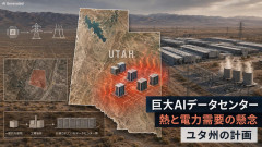 【悲報】AIのデータセンター、毎日原爆23発分の熱を放出してしまう