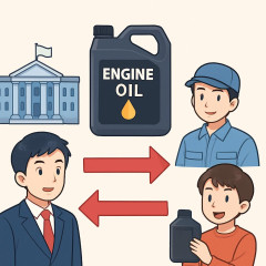 政府、エンジンオイルなど潤滑油の直接販売スキーム構築 商社や卸売りなどを介さずメーカーが直接販売   |  商社や卸売りが溜め込んでやがったと