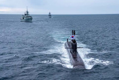 韓国海軍とカナダ海軍の潜水艦が合同演習を実施…海洋安全保障協力を強化！