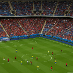 スタンド空き目立つのに発表はほぼ満員…“空席問題”を英紙が指摘。FIFAが声明発表もファン猛反発「でたらめだ」   #サッカーW杯