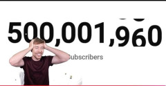 世界一のYouTuber『MrBeast』、YouTube史上初の登録者5億人を達成！1億人到達からわずか4年