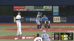 【オリックス対阪神2回戦】阪神、初回２アウト二塁から佐藤輝明のタイムリーツーベースで１点先制！！！！！！！！！！！！！！