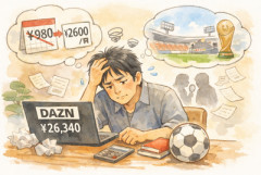 直木賞作家「まんまと騙されて、26000円払う羽目に」 DAZN「月額980円」にハマり「裏の意味を読み取れず反省」