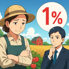 食品消費税1％で困るのは農家さん。我々はこの消費税で本当にいいのか、一度考えてみませんか   |  消費税は預り金なのに