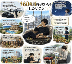 160兆円持っていたらしたいこと