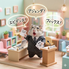 馬鹿「エビデンス！アジェンダ！フィックス！」ワイ「アホくさ笑」
