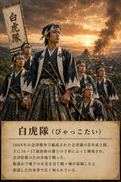 白虎隊「城落ちたっぽいから腹切るか(勘違い)」←こいつらが美談扱いされてる理由