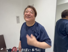 【画像】彦摩呂さん、25キロ減量して現在108.6キロ