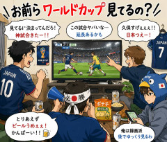 お前らワールドカップ見てるの？