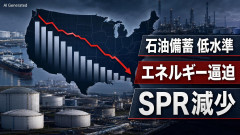 【速報】米国が合意急いだ理由判明→石油備蓄を大幅取り崩して残り3.5億バレル、エネルギー枯渇の危険に入っている模様