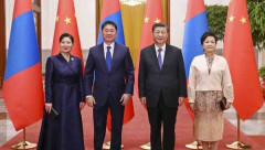 中国とモンゴル、日本を念頭にファシズムや軍国主義を非難「時代を逆行する言動は支持しない」