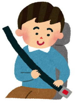 仕事で社用車を運転して出かける時に先輩がシートベルトをなかなかしてくれない