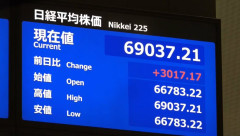 【速報】米イラン合意で世界各国の株が大暴騰、日経平均株価が一時6万9千円台で史上初の7万円視野ｷﾀ━━!!!!
