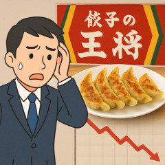 「餃子の王将🥟」が直面する“客単価1200円の壁” なぜ、売上好調なのに株価が下落しているのか   |  安いから行きたい店が高くなったらもう存在する意味もない