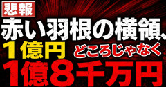 【悲報】赤い羽根の横領、1億円どころじゃなく1億8千万円だった