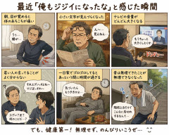 最近「俺もジジイになったな」と感じた瞬間