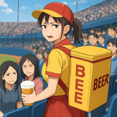 韓国フェミ、日本フェミの間で野球場のビール売り子が女性憎悪的だと話題に...   #速報 |  先進国での評判。