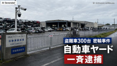 【速報】日本で盗み荒稼ぎ盗難車300台密輸のウガンダ国籍の男らを一斉逮捕、もちろん拠点はヤード「大した罪にならないと思われている」