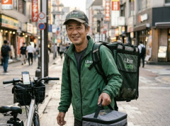 ワイ40代ウーバー配達員、お届け先のお客さんに恋をする