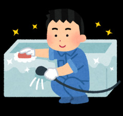 清掃業者の人に汚いの見られるの平気ですか？
