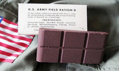 【トリビア】米陸軍はわざとまずい軍用チョコレートを作り、戦闘糧食にしていた