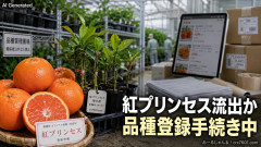 【速報】中村知事「本当に悔しい」20年間税金投入続け県が開発した高級柑橘あっさり中国に流出した件→原因判明「品種登録手続き中」だった