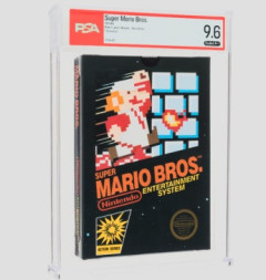 北米版ファミコンのマリオブラザーズ新品が300万ドルで落札され、ゲーム史上最高額に