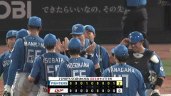 【広島対日本ハム3回戦】日本ハム　今季１０度目完封勝ち　最多タイ貯金７　北山が六回途中無失点で６勝目　四回に大塚が適時バント安打、九回は万波が１４号ソロ