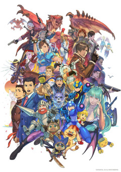 【モンハンサンブレイク】カプコンUSAの43周年記念イラストライズ主役で草