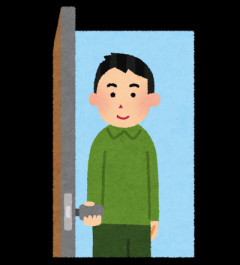 ワイ「（右手で扉に1回触ったから左手で1回触らなきゃ…）」