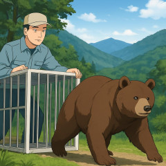 兵庫県、クマを殺さず山に逃がす。外道だから。