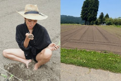 【画像】ローラさん、農業転身後の姿がこちら