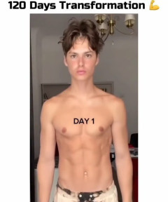 【衝撃】筋トレをガチった男のビフォーアフターが凄すぎると話題にｗｗｗｗｗ