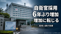 【朗報】小泉進次郎防衛大臣、きっちり成果出す「自衛官などの採用人数が6年ぶりに増加に転じる」