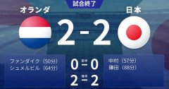 【悲報】日本2-2オランダうおおおおお日本すげぇぇぇ！世界が絶賛←これなんだったの？
