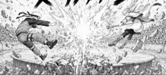 【画像】AIさん、ナルトとフリーレンが戦う漫画をポン出しできる