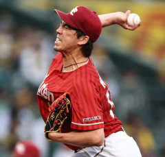 楽天マエケン、阪神大山に被弾も5回2失点に抑え切る好投！【楽天3-10阪神/試合結果】